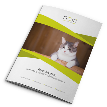 Caderno Aqui há gato