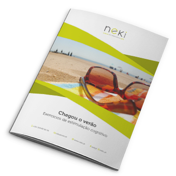Caderno de imagens de verão