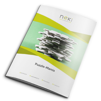 Caderno Puzzle-manía